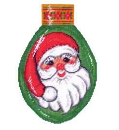 Herrschners Christmas Light Wall Hanging Plastic Canvas Kit