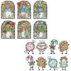 Design Works Woodland Snowmen & Candy Ornament Set Counted Cross-Stitch