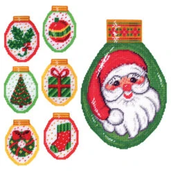 Herrschners Christmas Light Set Plastic Canvas