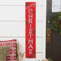 Herrschners Christmas Greetings Porch Board Plastic Canvas Kit