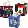 Herrschners Snowflakes, Stocking, & Sweets Set Plastic Canvas