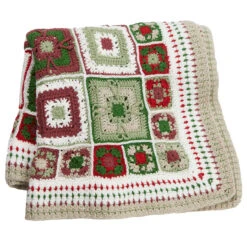 Herrschners Merry Mistletoe Afghan Crochet Kit 3 Herrschners Merry Mistletoe Afghan Crochet Kit -Craft Haven Sales 585455 2 45530.1696259780