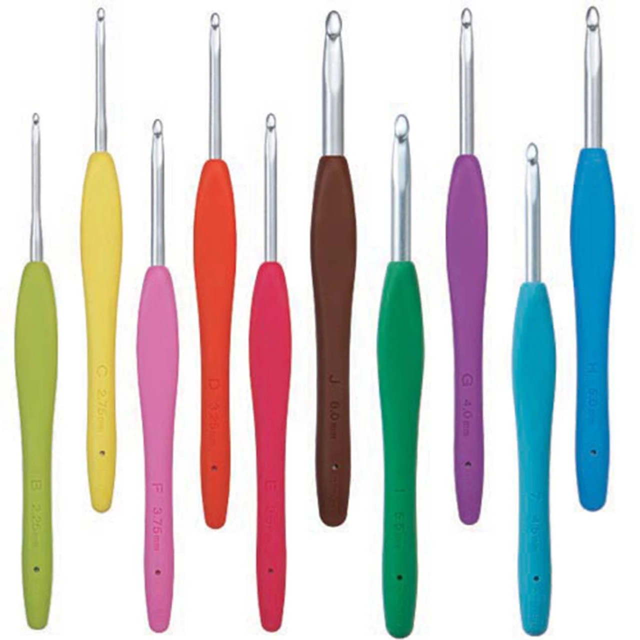 Clover Amour---Set Of 10 Crochet Hooks 1 Clover Amour---Set Of 10 Crochet Hooks