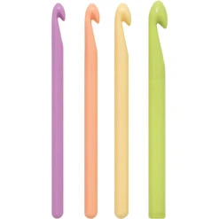 Boye Jumbo Plastic Crochet Hooks-Set Of 4