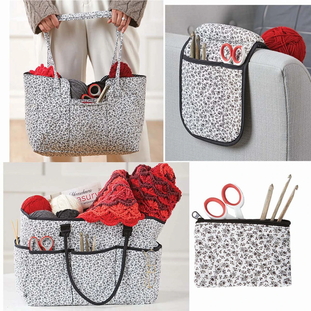 Herrschners Vintage Quilted Needlework Set 1 Herrschners Vintage Quilted Needlework Set