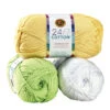 Lion Brand 24/7 Cotton Lemon Yarn Pack