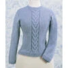Basic Cable Panel Pullover Knit Yarn Kit