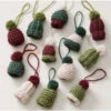 Willow Yarns Festive Beanie Ornaments Knit Yarn Kit