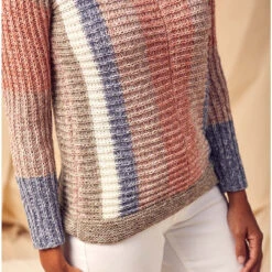 Universal Yarn Ribline Pullover Knit Kit -Craft Haven Sales 734180P 4 47227.1663128888