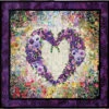 Whims Watercolor With All My Heart Quilting Kit