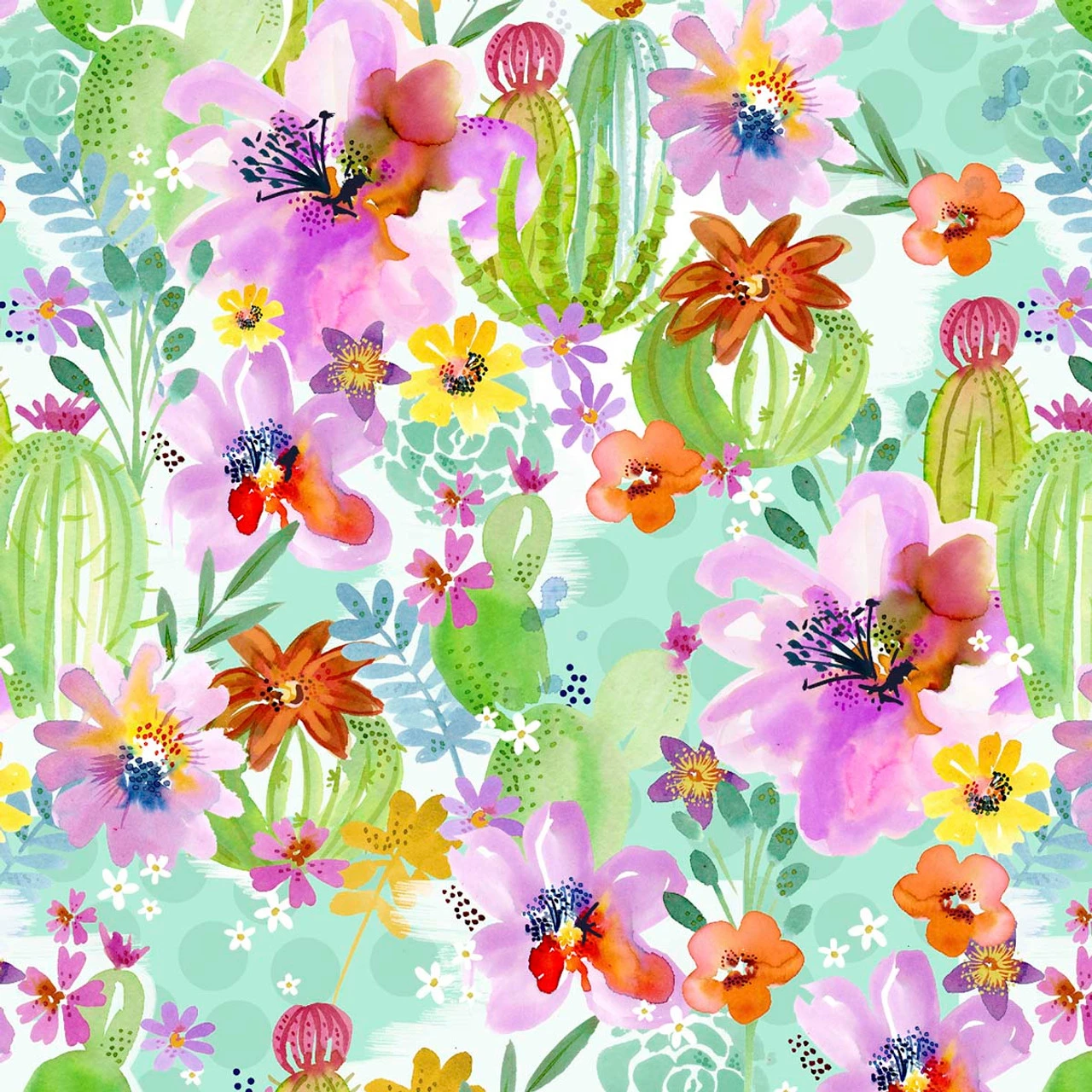 Fabric Edition, Inc. Purple Floral Fabric Quarters Bundle Pre-Cut Fabric 2 Fabric Edition, Inc. Purple Floral Fabric Quarters Bundle Pre-Cut Fabric - Image 2