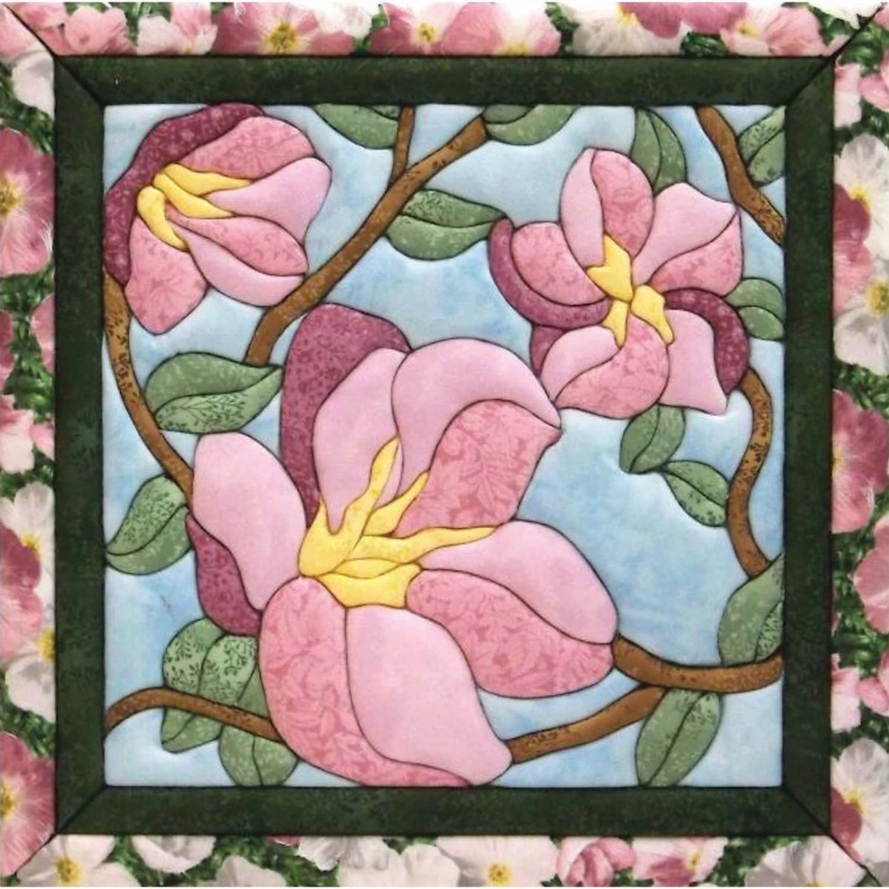 Quilt Magic Spring Bloom No-Sew Quilt Kit 1 Quilt Magic Spring Bloom No-Sew Quilt Kit