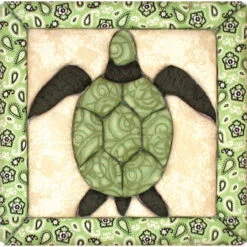 Quilt Magic Mini Turtle No-Sew Quilt Kit