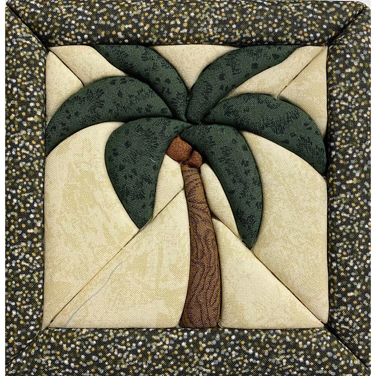 Quilt Magic Mini Palm Trees No-Sew Quilt Kit 1 Quilt Magic Mini Palm Trees No-Sew Quilt Kit