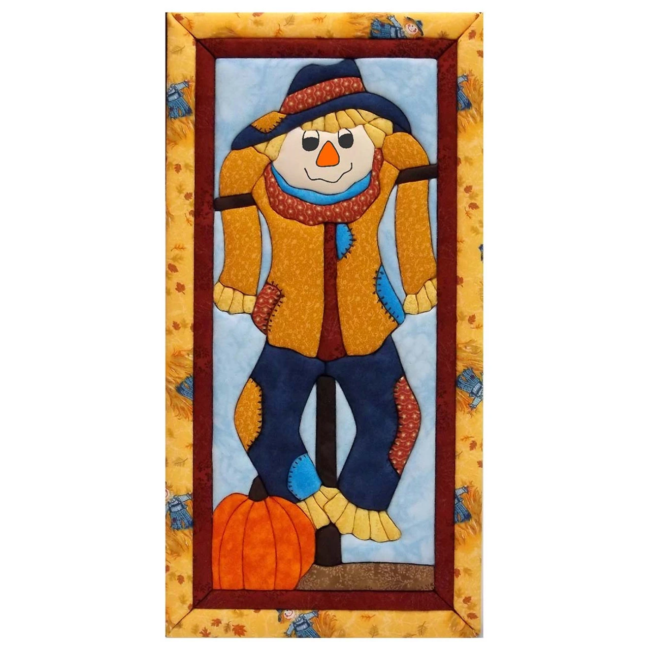 Quilt Magic Scarecrow No-Sew Quilt Kit 1 Quilt Magic Scarecrow No-Sew Quilt Kit