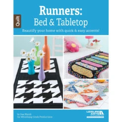 Leisure Arts Runners Bed & Tabletop Quilting Book/Booklet