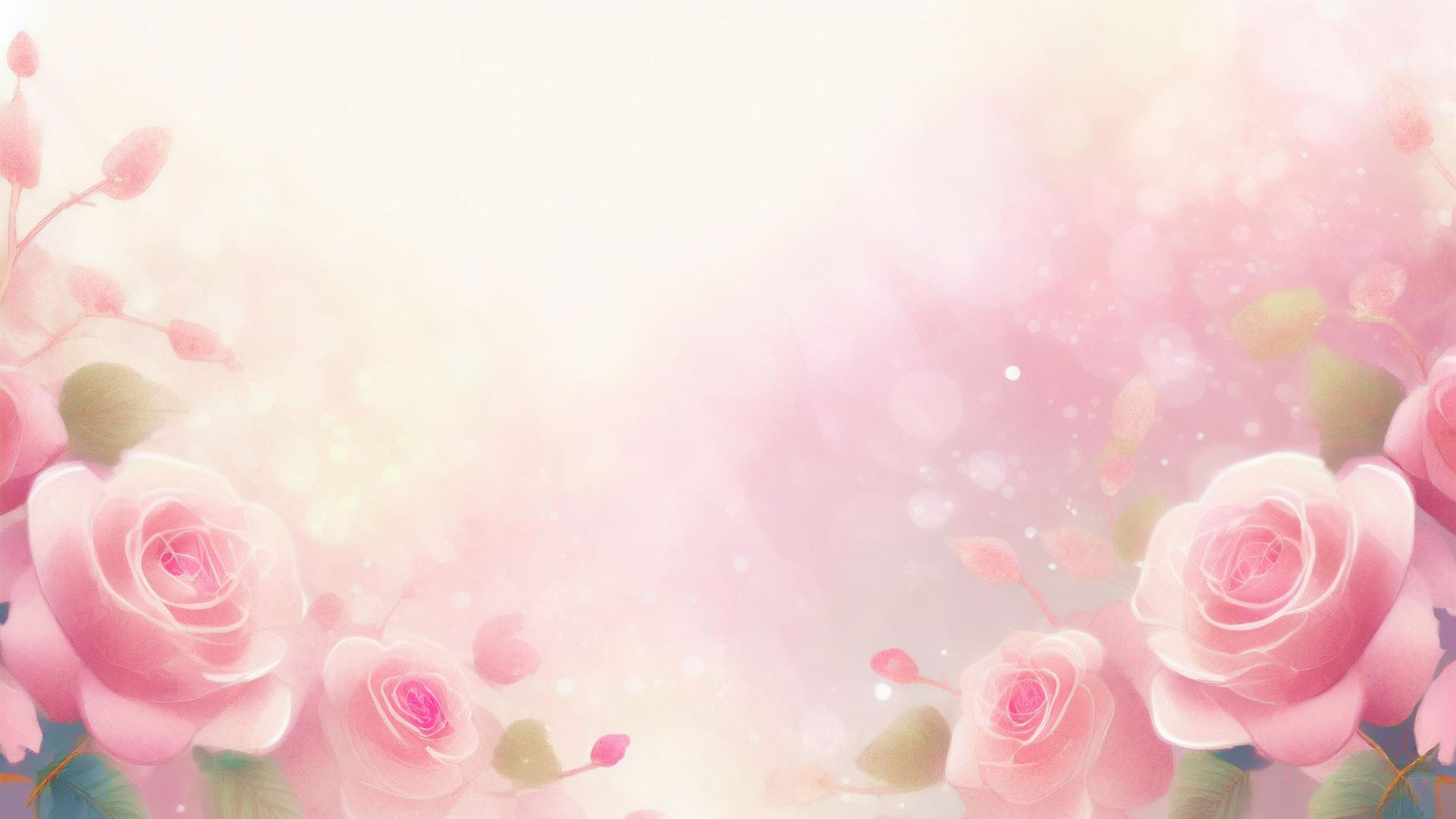 Craft Haven Sales 11 Craft Haven Sales -Craft Haven Sales Powerpoint Background Spring with Delicate Pink Roses by SlidesCorner.com Backgrounds and Wallpapers